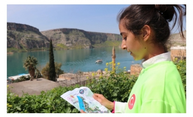 Halfeti'de 'oryantiring' heyecanı