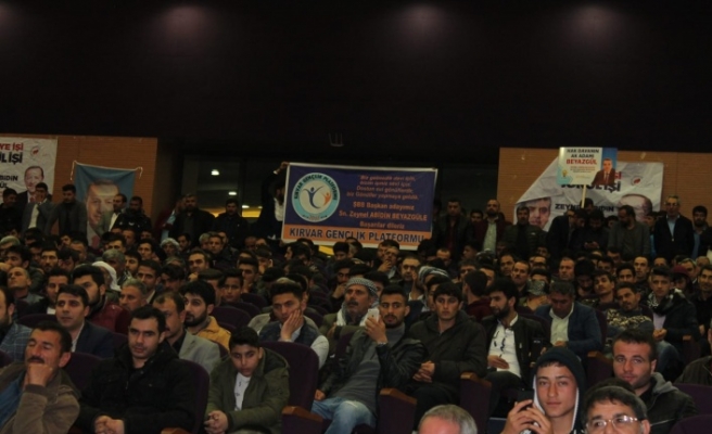 Kırvar Aşireti, AK Parti'ye destek için biraraya geldi