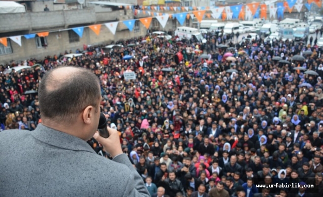 Miting Havasında Seçim Bürosu Açılışı