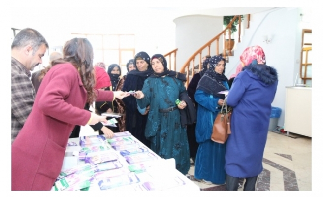 Urfa'da 'kolon kanseri'ne destek