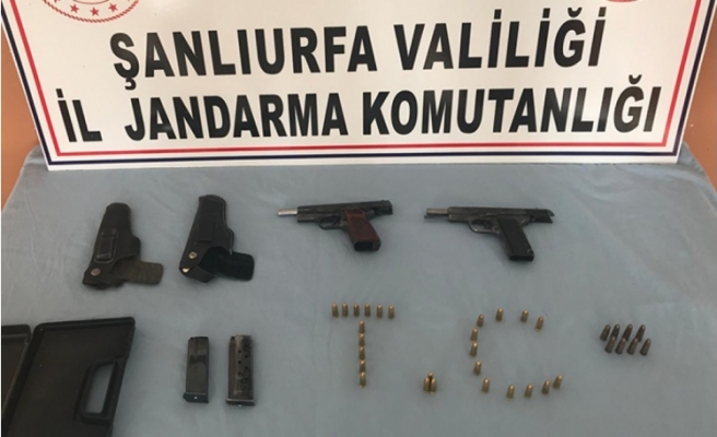 Şanlıurfa’da silah tacirine operasyon!