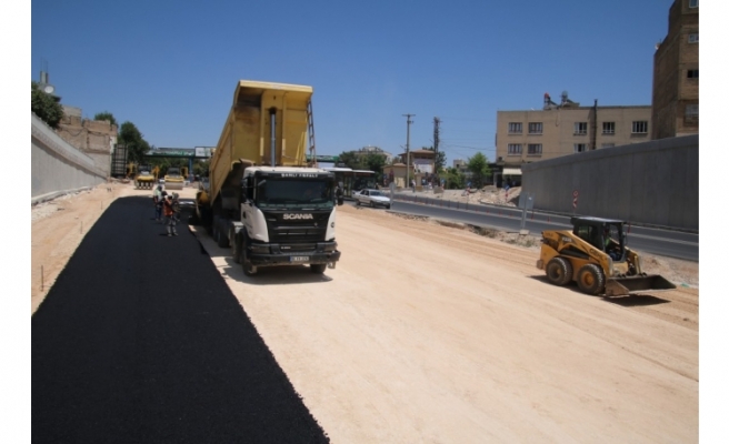 Karakoyun Köprülü Kavşağı asfaltlandı