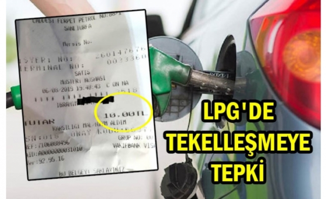 Urfa'da LPG fiyatları protesto ediliyor