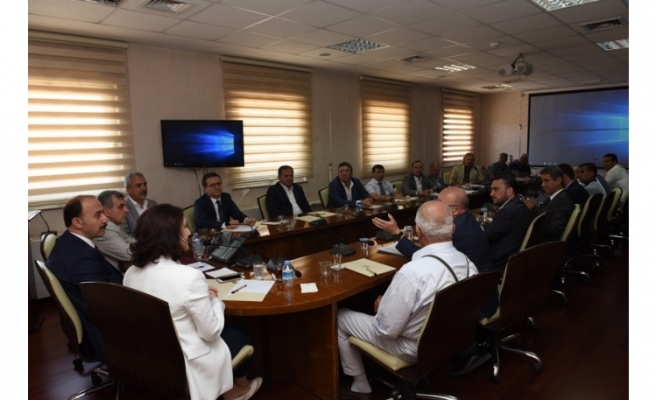 Şanlıurfa'da seracılık için toplantı yapıldı