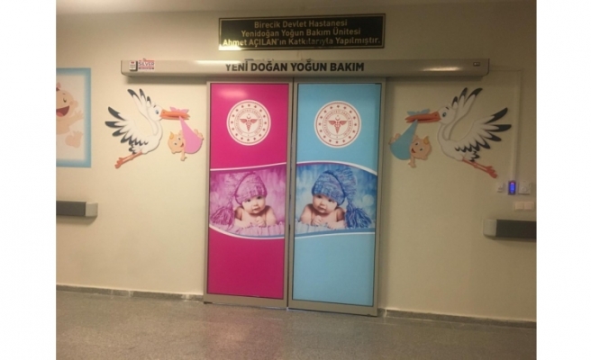 Birecik’te yoğun bakım hizmete açıldı