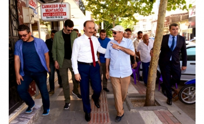 Vali Erin, Siverek’te vatandaşlarla buluştu