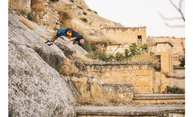 Dünyaca ünlü sporcudan Halfeti'de muhteşem şov