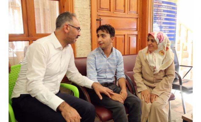 Eyyübiye’de bayramlaşma için bir araya geldiler