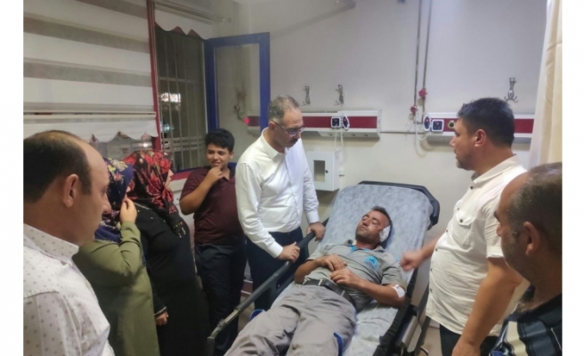 Eyyübiye'de belediye personeline saldırı