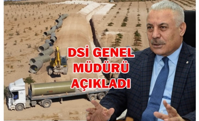 Şanlıurfa’da 31 bin dekar arazi suya kavuşacak