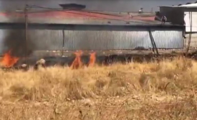 Şanlıurfa OSB'de yangın
