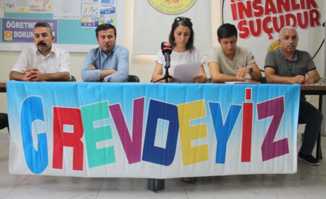 Urfa'dan 'grevli' tepki: İş bırakacağız