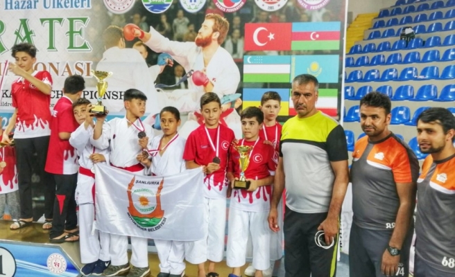 Urfalı sporcular gururlandırdı