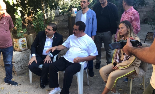 Tatlıses ve Canpolat, müze alanında