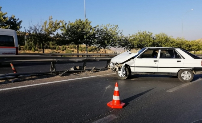 Akabe mevkinde kaza: 1 yaralı