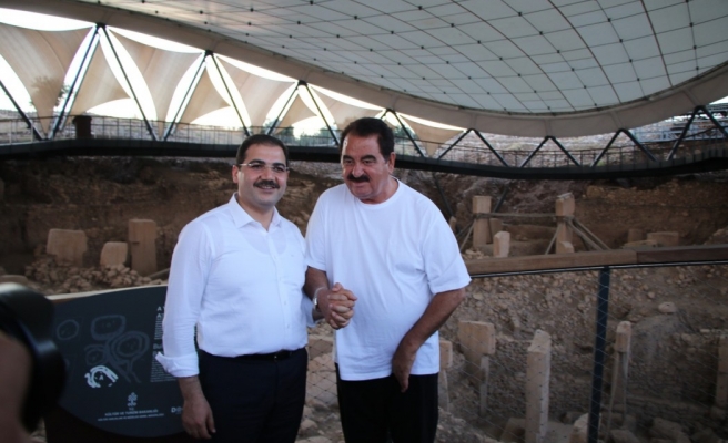 İbrahim Tatlıses Göbeklitepe’ye gitti
