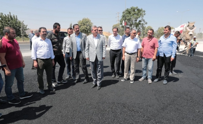 Beyazgül sokağa çıktı, çalışmaları denetledi