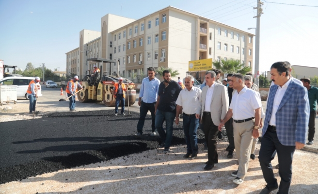 Büyükşehirde asfaltlama çalışmaları sürüyor