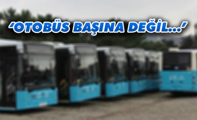 Halk otobüslerine verilen destek artsın talebi