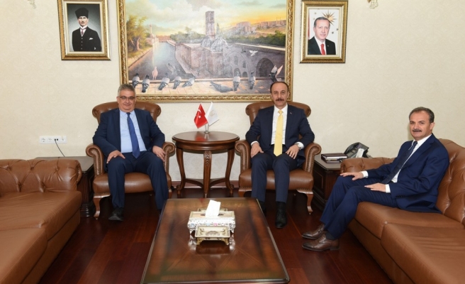 Vali Erin, mevkidaşlarını ağırladı