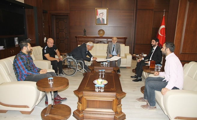 Harran Üniversitesi, engelli sporculara destek verecek