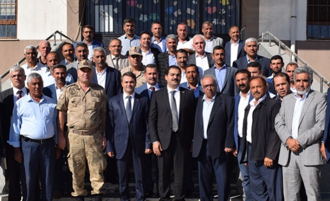 Haliliye’de Kaymakam Esen, muhtarların taleplerini dinledi