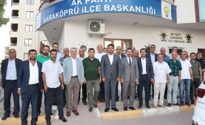Karaköprü’de mahalle başkanları buluştu