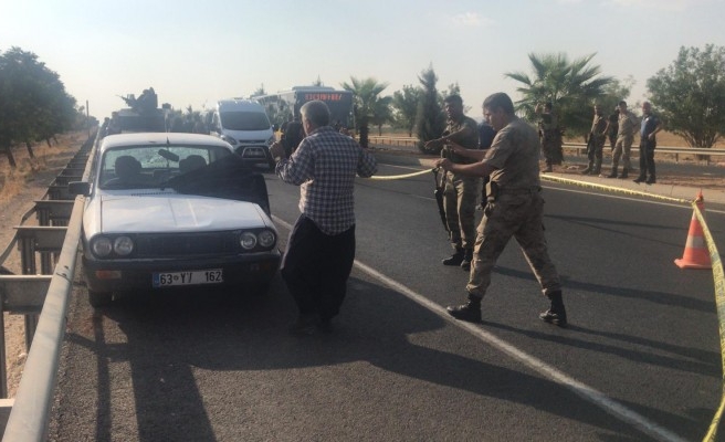 Şanlıurfa'da bir araca silahlı saldırı düzenlendi (EK)
