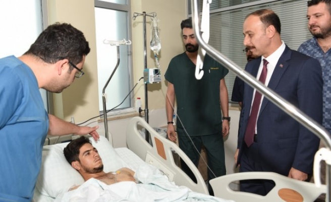 Vali Erin, Akçakale ve Suruç'a gitti