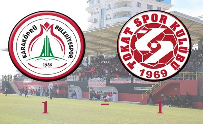 Karaköprüspor son maçında liderliğini koruyamadı!