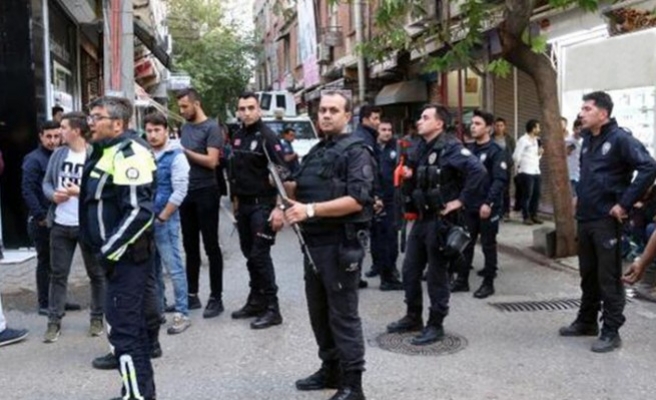 Siverek'te polis ve esnaf arasında kavga çıktı