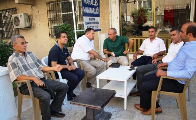 DEDAŞ yetkilileri muhtarlarla görüştü