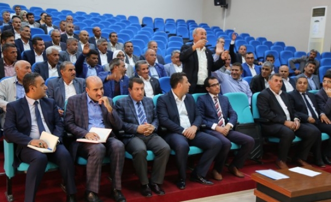 Muhtarlar, kaymakam ile görüştü