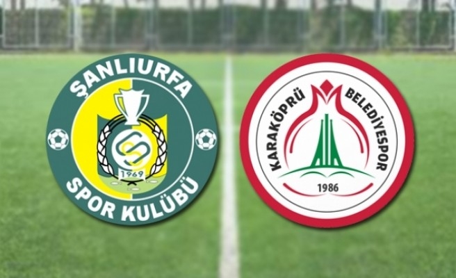 Şanlıurfa temsilcileri bugün sahaya iniyor