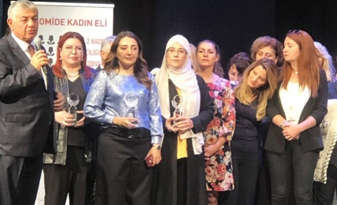 Şanlıurfalı girişimciye başarı ödülü verildi