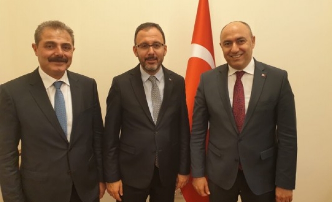 Bozova için planlanan proje Bakan’a sunuldu