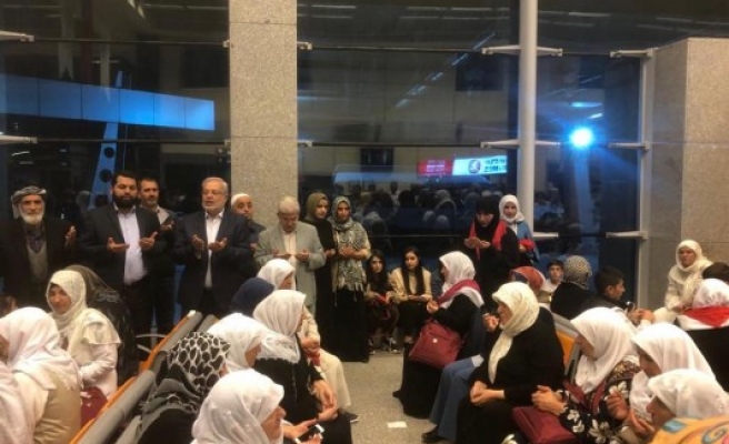 Urfalılar, kutsal topraklara dualarla gitti