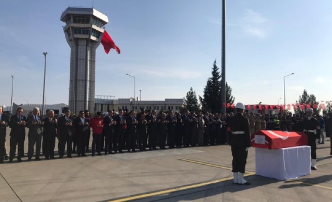 Barış Pınarı şehidi için Şanlıurfa'da tören yapıldı