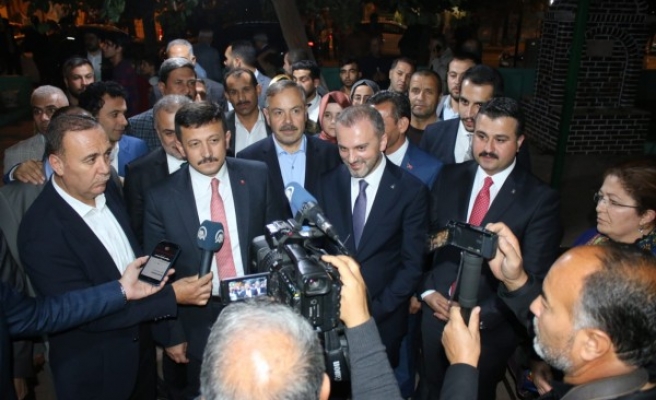 AK Parti Kurmayları, Şanlıurfa’da incelemeler yaptı