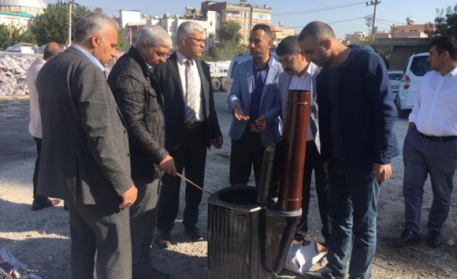 Şanlıurfa'da dağıtılacak kömürler test edildi