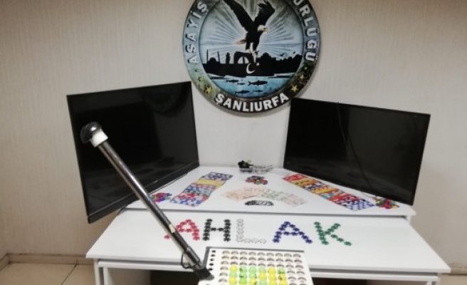 Şanlıurfa'da kumar operasyonu yapıldı