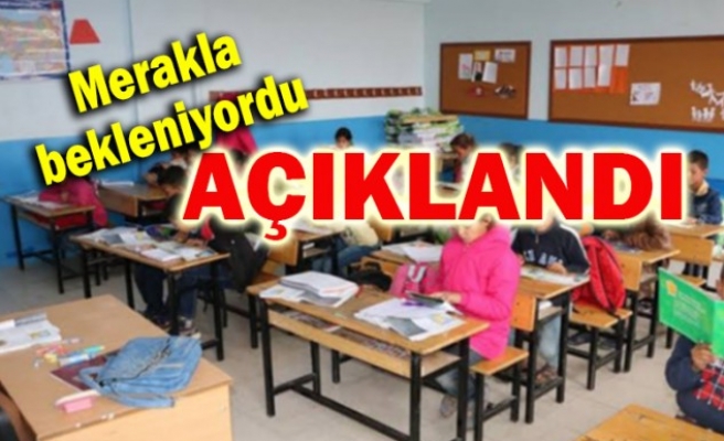 Sınır ilçelerde ders telafi günleri belli oldu! İşte ders programı