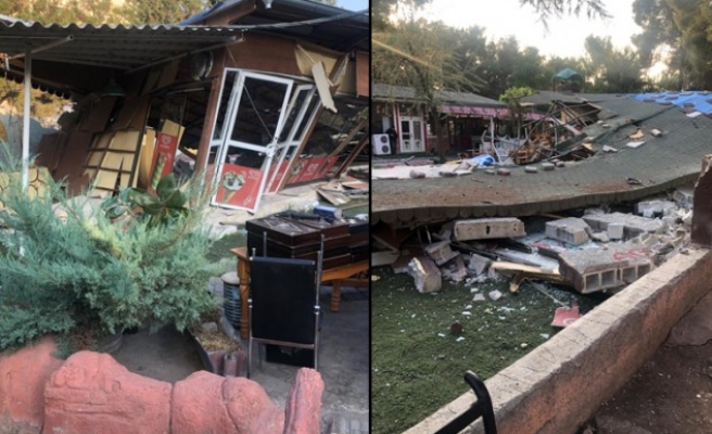 Akçakale’de kaçak işletme yıkıldı