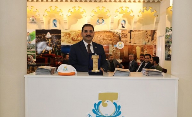 Haliliye de turizm fuarında yerini aldı
