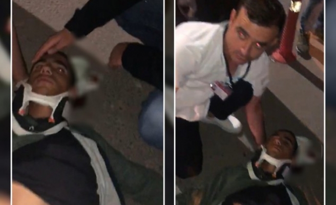 Karaköprü yolunda kaza: 1 yaralı