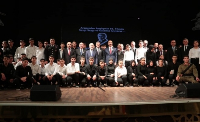 Şanlıurfa’da Atatürk törenle anıldı