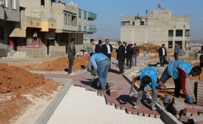 Eyyübiye’de park çalışmaları sürüyor