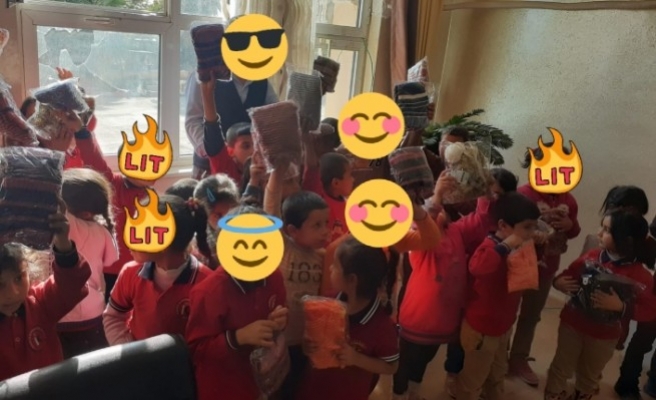 Rahmet Derneğinden çocuklara yardım