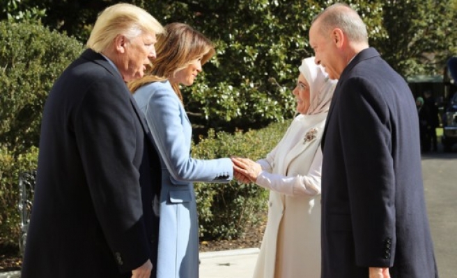 Cumhurbaşkanı Erdoğan, ABD Başkanı Trump ile bir araya geldi
