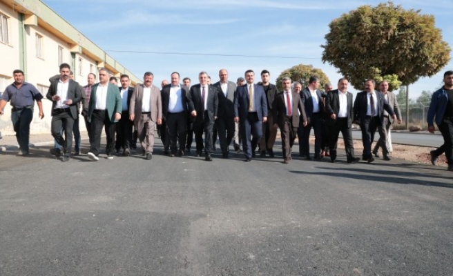 Beyazgül, Viranşehir’deki çalışmaları denetledi